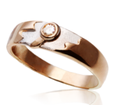 помолвочное кольцо Avangard на заказ SGPP095